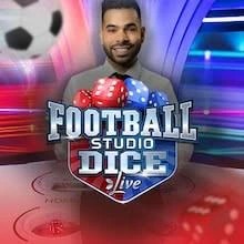 Football Studio Dice slot icon by Evolution, available at Spin casino