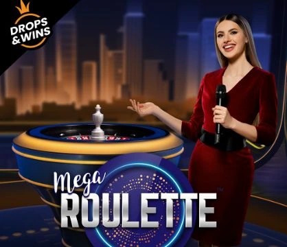 Mega Roulette casino game by Pragmatic Play – featured logo at Spin casino