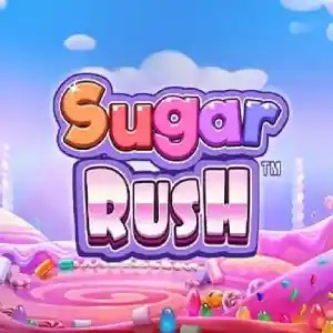 Slots logo of Sugar Rush from Pragmatic Play at Spin casino