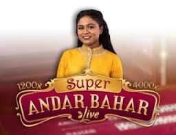Super Andar Bahar logo by Evolution at Spin casino